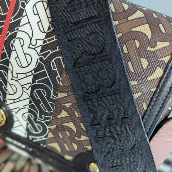 Burberry MD Note TB Monogram Crossbody Bag - Picture 9 of 9